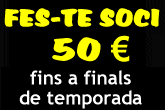 Fes-te�n soci: Spot de TV i formulari d�alta de soci